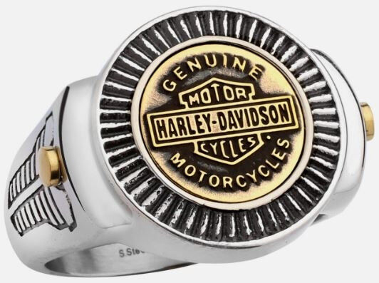 Harley Davidson Herrenring Stainless-Steel Ring 193
